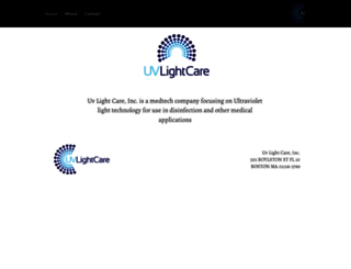 uvlightcare.com screenshot