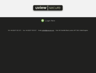 uvsecure.com screenshot