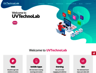 uvtechnolab.com screenshot