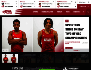 uwaathletics.com screenshot