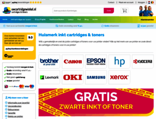 uwcartridgewinkel.nl screenshot