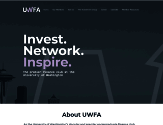 uwfinanceassociation.com screenshot
