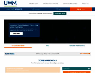 uwm.com screenshot