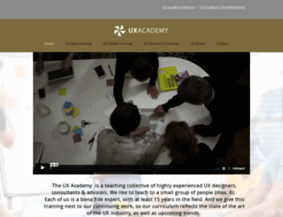 uxacademy.com screenshot