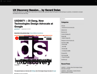 uxdiscoverysession.com screenshot