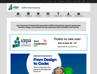 uxpa.org screenshot