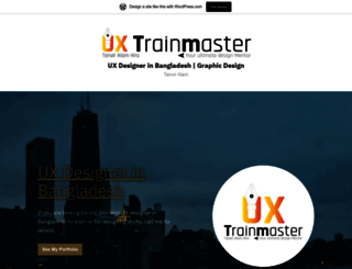 uxtrainmaster.wordpress.com screenshot