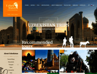 uzbek-travel.com screenshot