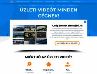 uzletivideo.hu screenshot