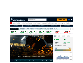uzmanpara.com screenshot