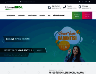 uzmantipdil.com screenshot