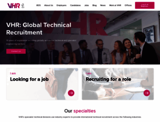 v-hr.com screenshot