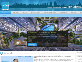v-land.com.vn screenshot