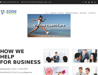 v-zonehealthcare.com screenshot