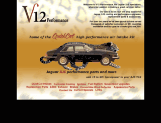 v12performance.com screenshot