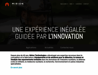 v2.mirion.com screenshot