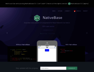 v2.nativebase.io screenshot