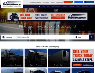 v3.truckworld.com.au screenshot