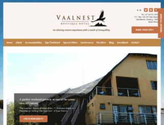 vaalnest.co.za screenshot