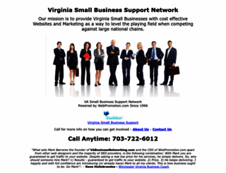 vabusinessnetworking.com screenshot