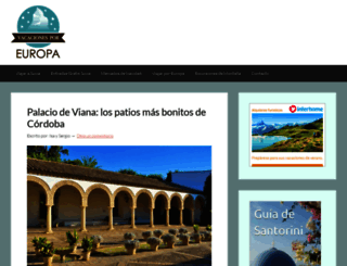 vacacionesporeuropa.com screenshot