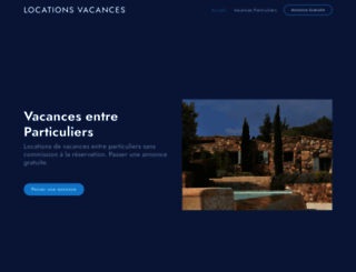 vacances-entre-particuliers.com screenshot