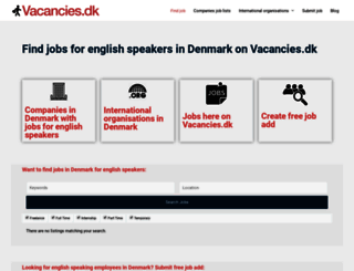 vacancies.dk screenshot