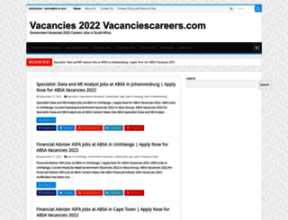 vacanciescareers.com screenshot