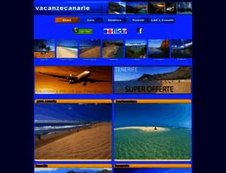 vacanzecanarie.com screenshot