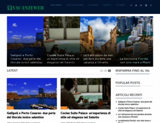 vacanzeweb.com screenshot