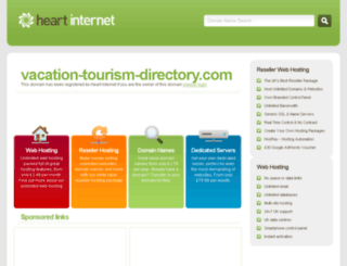 vacation-tourism-directory.com screenshot