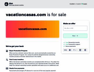 vacationcasas.com screenshot