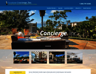 vacationconciergeinc.com screenshot