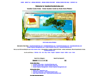 vacationcondoaruba.com screenshot