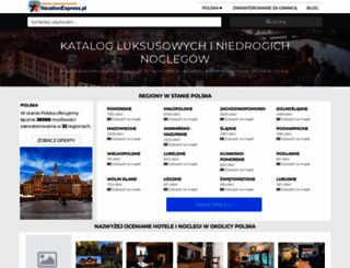 vacationexpress.pl screenshot