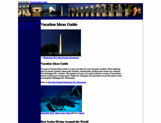 vacationideasguide.com screenshot