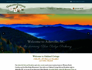 vacationinasheville.com screenshot