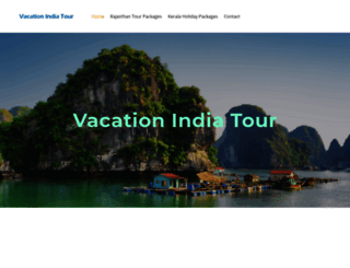 vacationindiatour.weebly.com screenshot