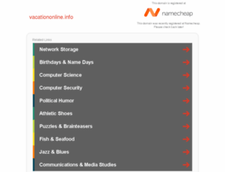 vacationonline.info screenshot