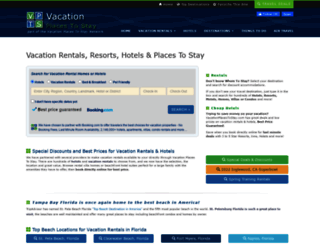 vacationplacestostay.com screenshot