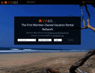 vacationrentals411.com screenshot