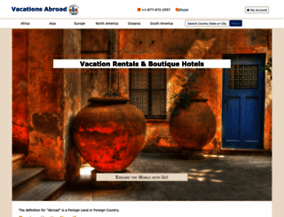 vacations-abroad.com screenshot
