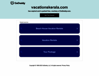 vacationskerala.com screenshot
