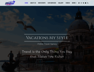 vacationsmystyle.com screenshot