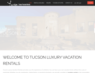 vacationtucsontaos.com screenshot