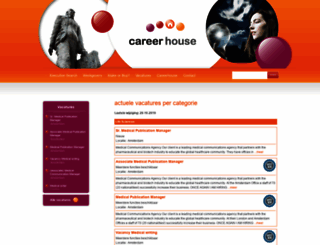 vacatures.careerhouse.nl screenshot
