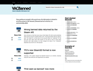 vacbanned.com screenshot
