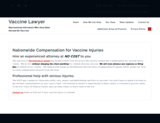 vaccine.lawyer screenshot