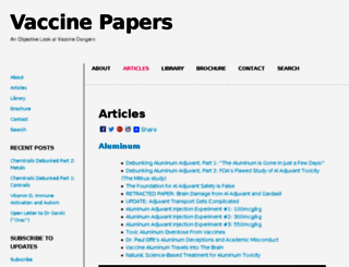 vaccinepapers.org screenshot