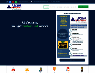 vachanainvestments.com screenshot